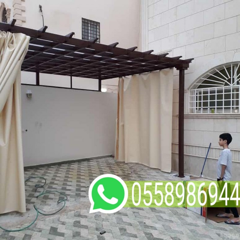 محل المظلات والسواتر في مكة المكرمة 0558986944