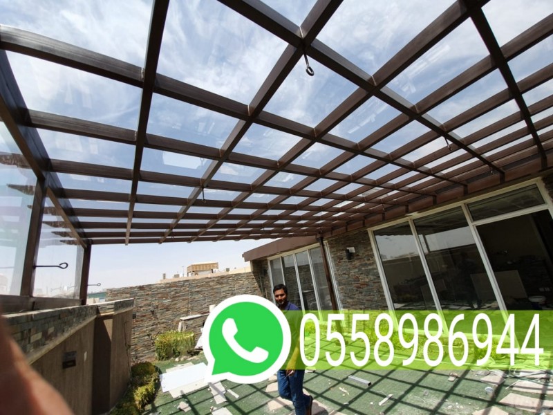 تركيب مظلات وسواتر هناجر ومستودعات  ابحر الشمالية 0558986944