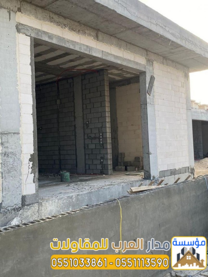 تصميم وتنفيذ غرف و ملاحق اسمنت بورد خارجية في الرياض 0551033861