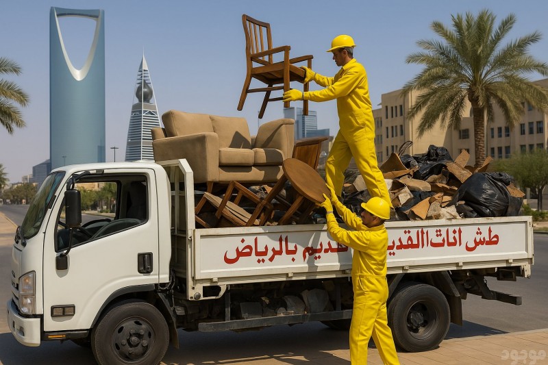 التخلص من الاثاث القديم بالرياض 0553247434 رمي طش عفش قديم بالرياض 